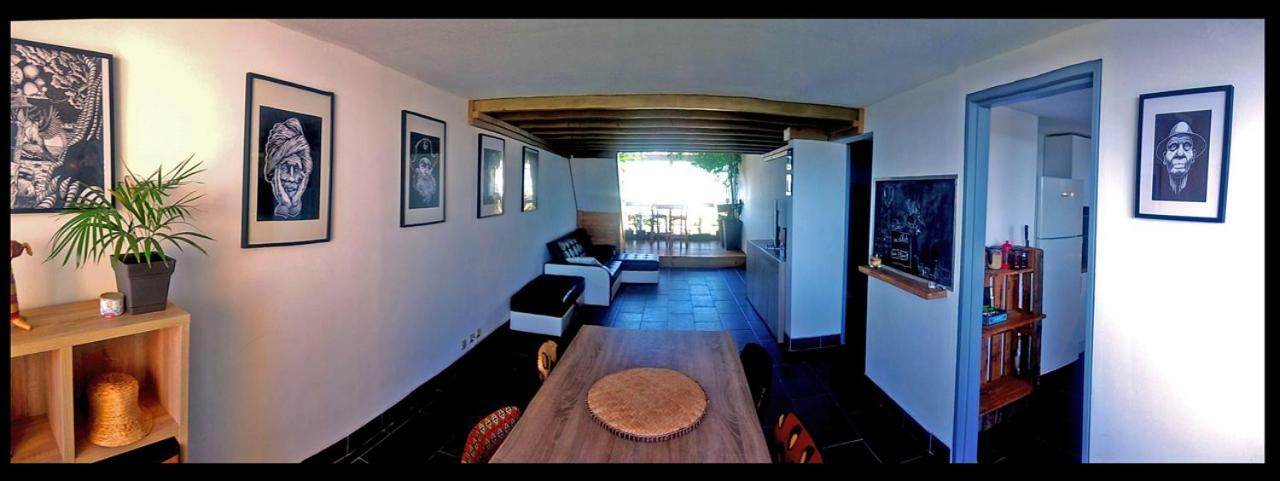 Loft Mezzanine Verriere Avec Vue Saint-Denis Exterior photo